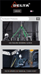Mobile Screenshot of deltahoist.com